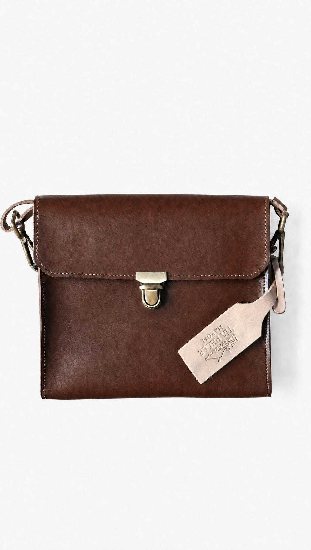 Argo Grande – Crossover Bag Artigianale Handmade in Vera Pelle Made in Italy