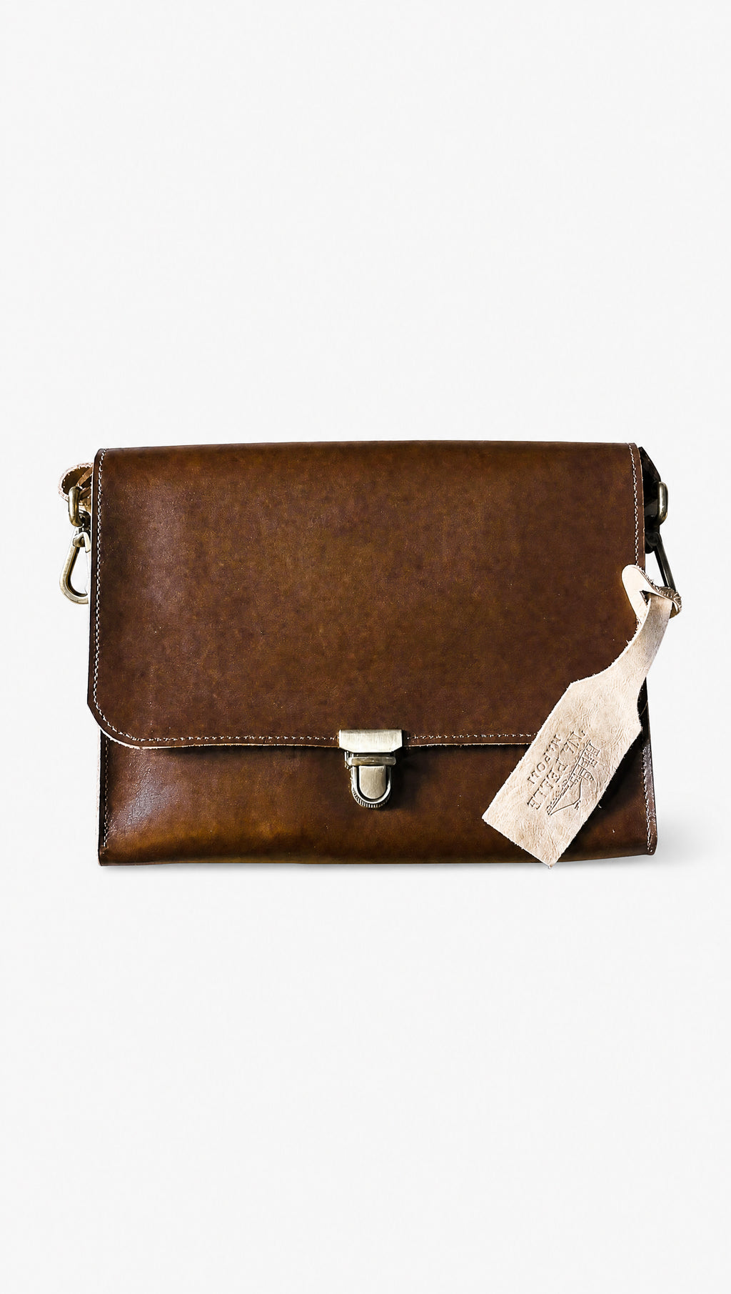 Argo media – Crossover Bag Artigianale Handmade in Vera Pelle Made in Italy