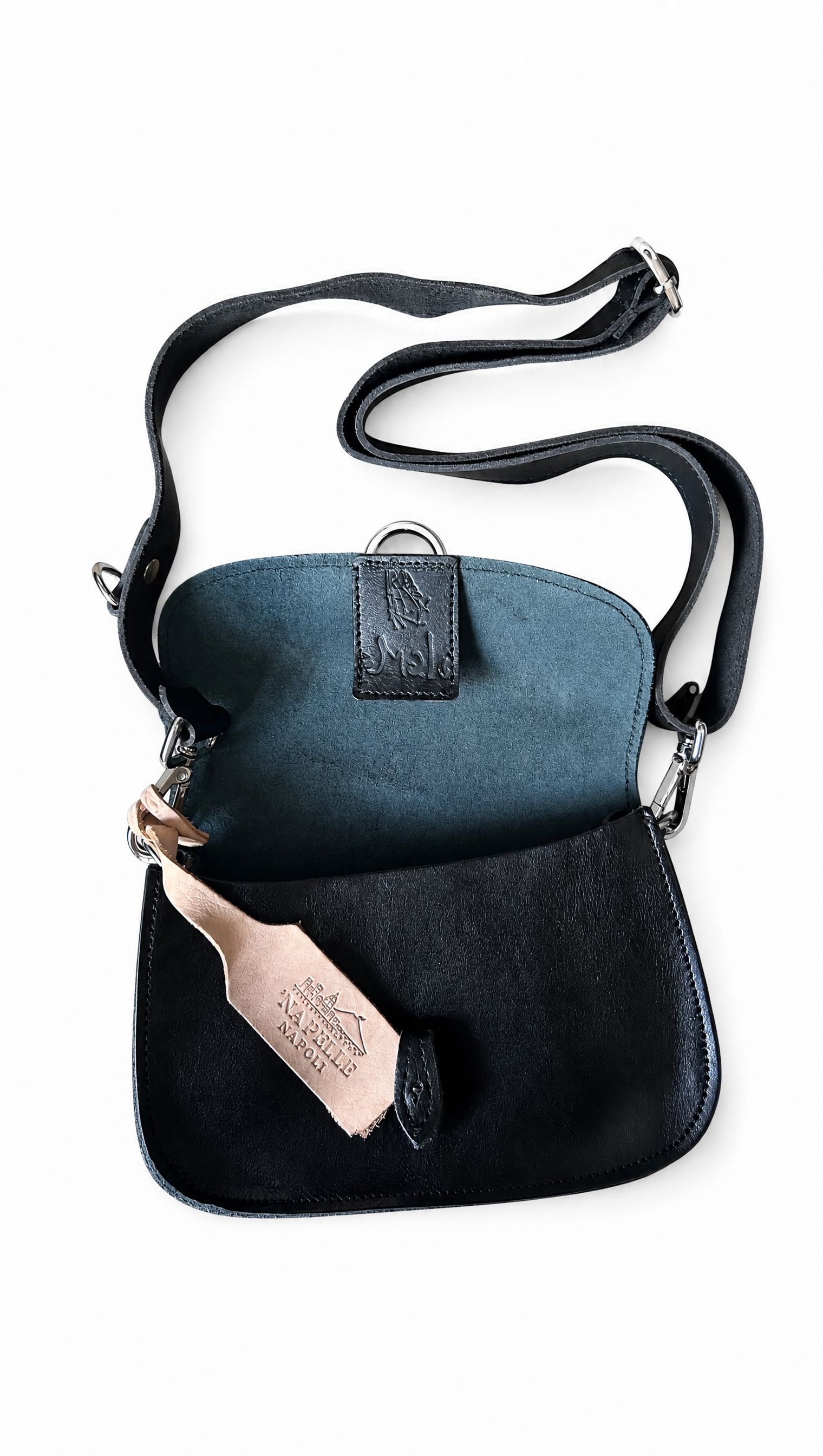 Malu_bag Classic Black – Borsa Artigianale Handmade Made in Italy